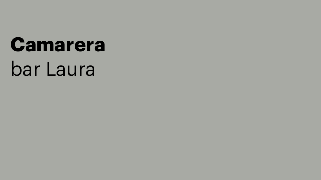 Camarera