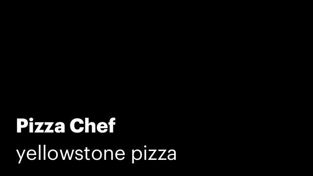Pizza Chef
