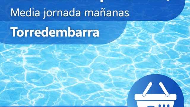 Dependiente/a tienda de piscinas – Media jornada mañanas (20h)
