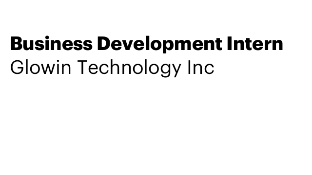 Business Development Intern