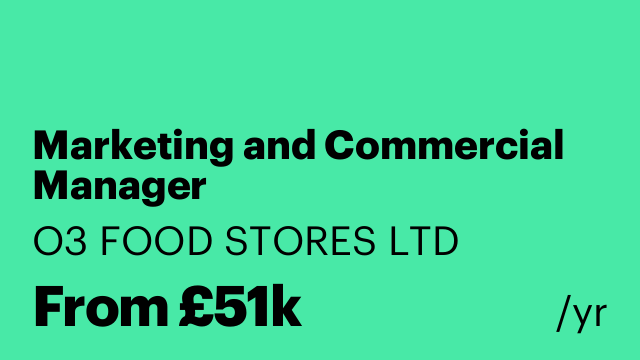 Marketing and Commercial Manager