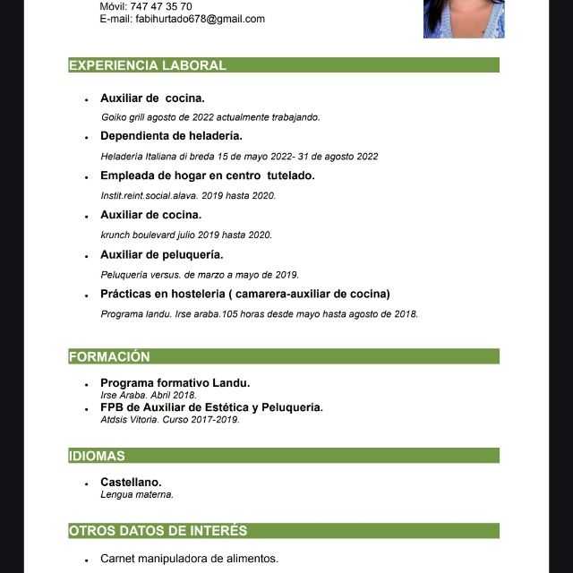 Candidate avatar