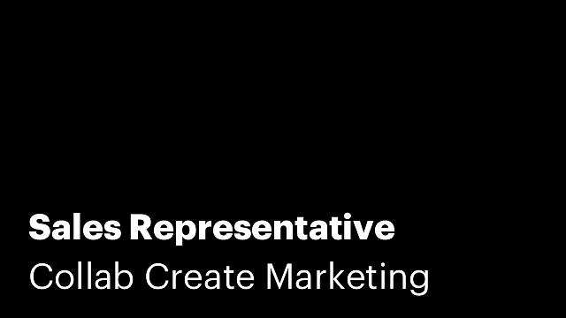 Sales Representative