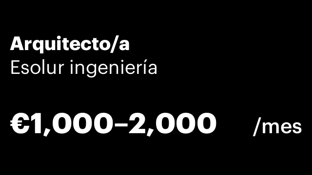 Arquitecto/a
