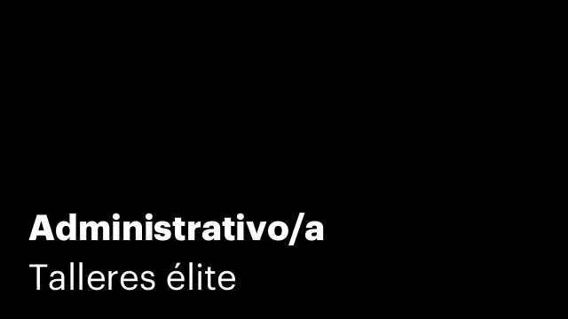 Administrativo/a