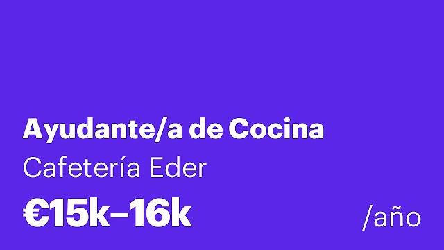 Ayudante/a de Cocina