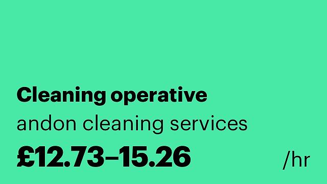 Cleaning operative