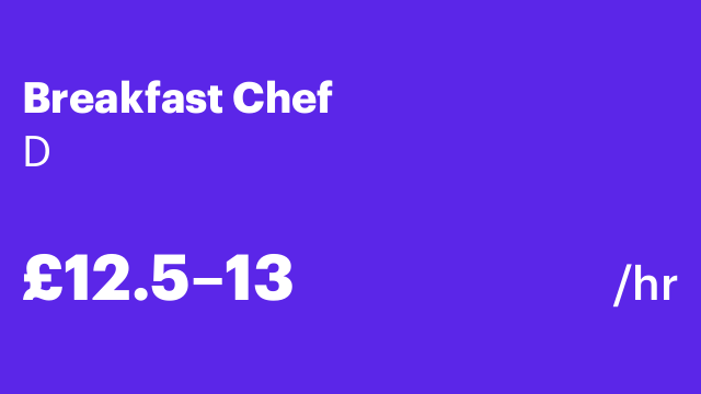 Breakfast Chef