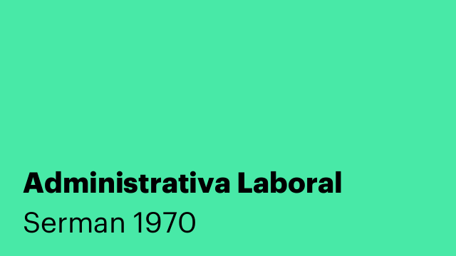 Administrativa Laboral