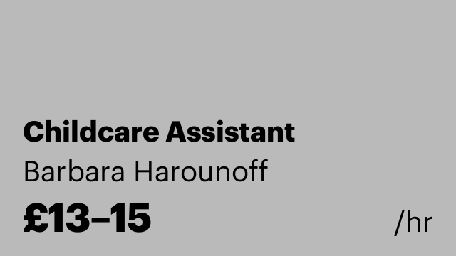 Childcare Assistant