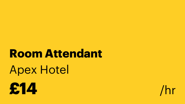 Room Attendant