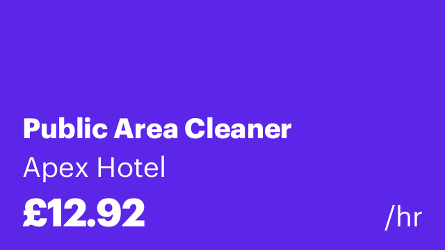 Public Area Cleaner