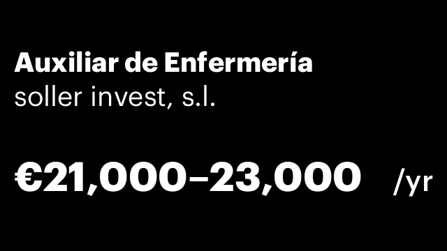 Auxiliar de Enfermería