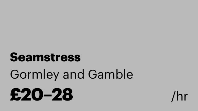 Seamstress