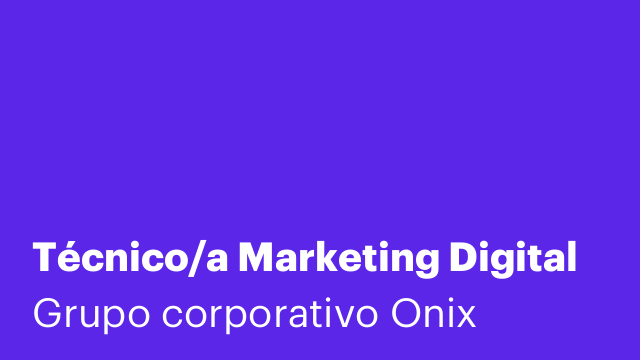 Técnico/a Marketing Digital