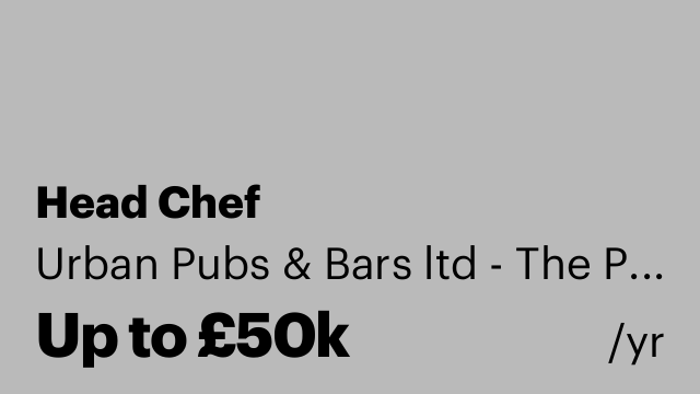 Head Chef