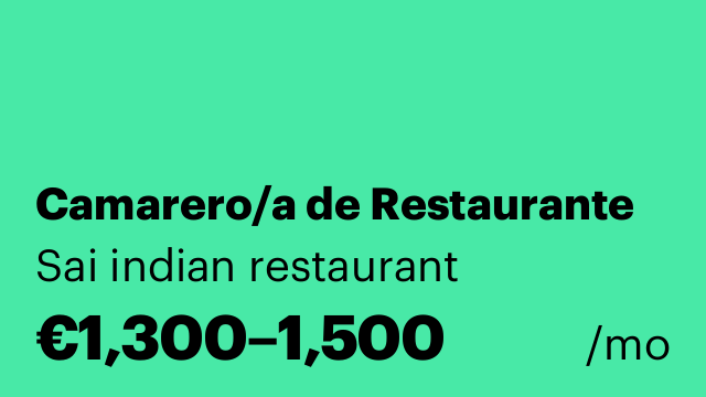 Camarero/a de Restaurante