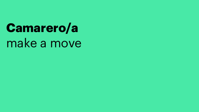 Camarero/a