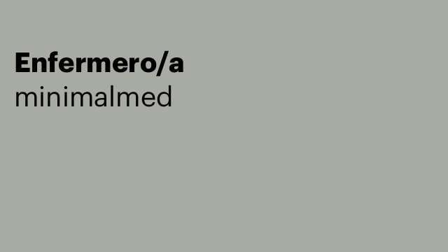 Enfermero/a