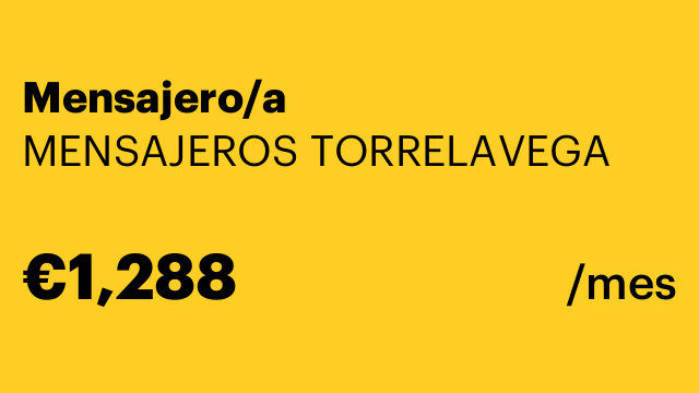 Mensajero/a