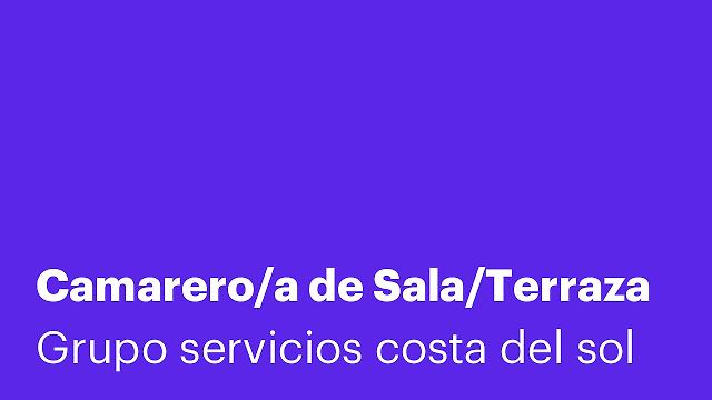 Camarero/a de Sala/Terraza