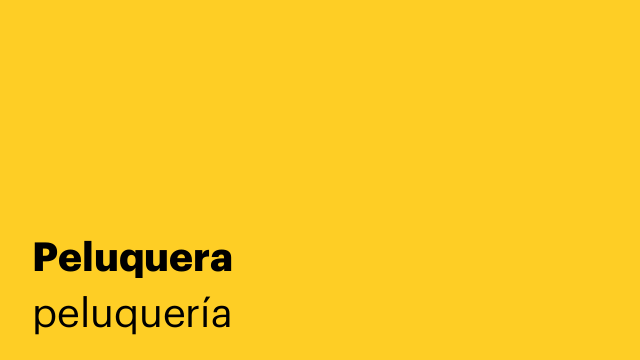 Peluquera