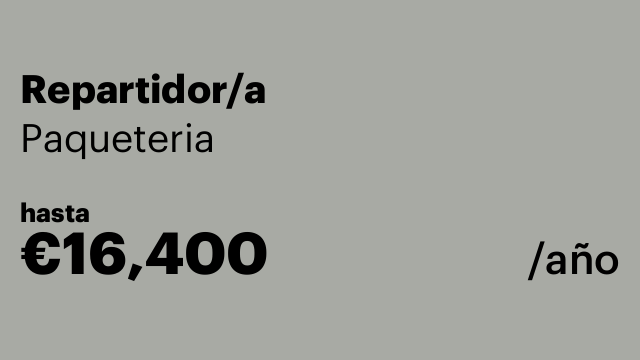 Repartidor/a