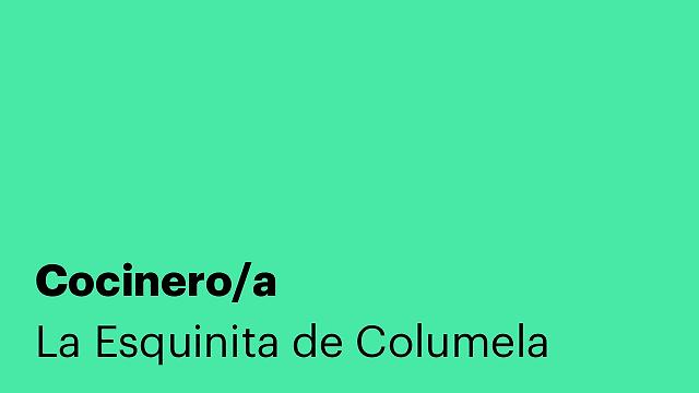 Cocinero/a