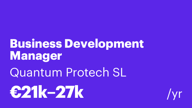 Business Development Manager