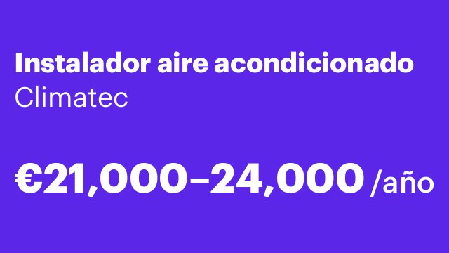 Instalador aire acondicionado