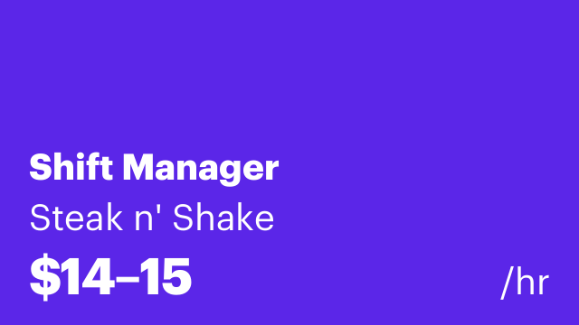 Shift Manager