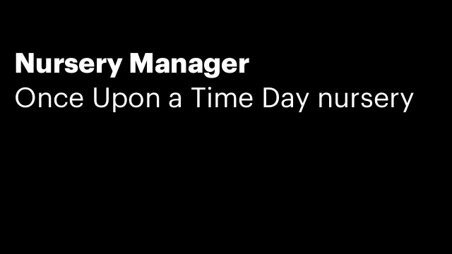 Nursery Manager