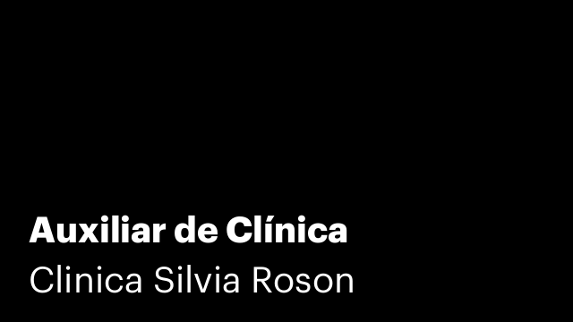 Auxiliar de Clínica