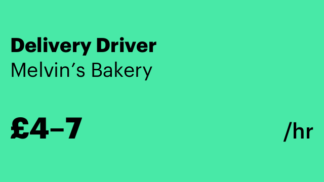 Delivery Driver