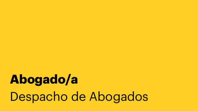 Abogado/a