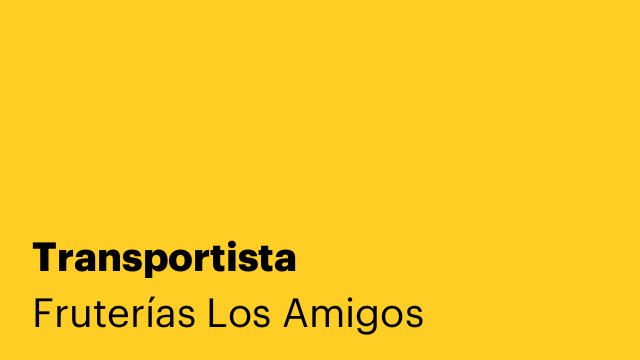 Transportista