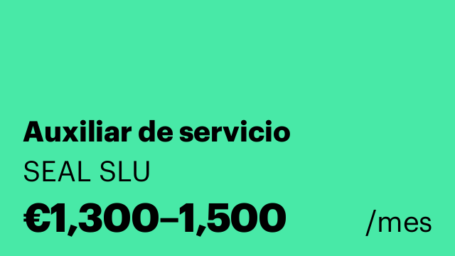 Auxiliar de servicio