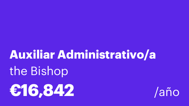 Auxiliar Administrativo/a