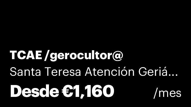 TCAE /gerocultor@
