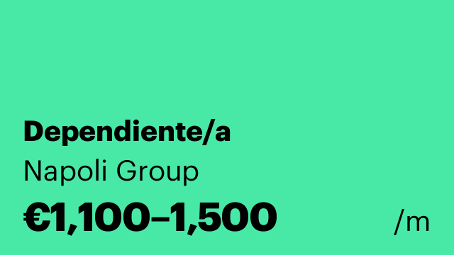 Dependiente/a