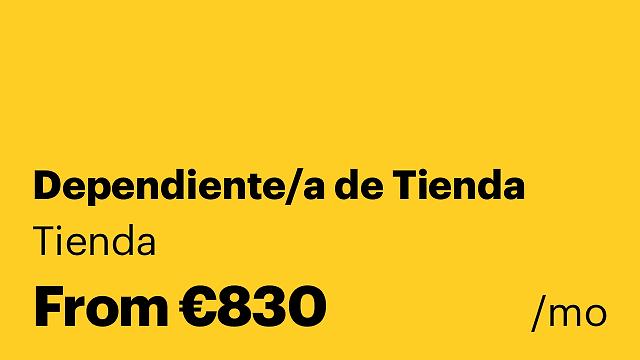 Dependiente/a de Tienda