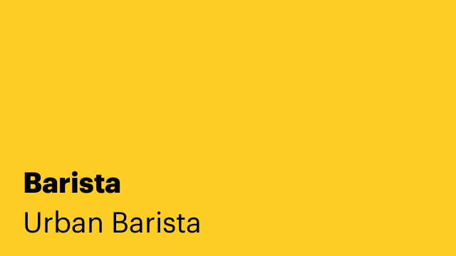 Barista