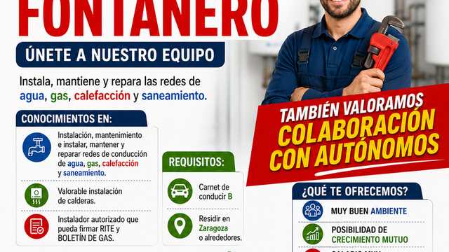 FONTANERO - INSTALADOR DE GAS