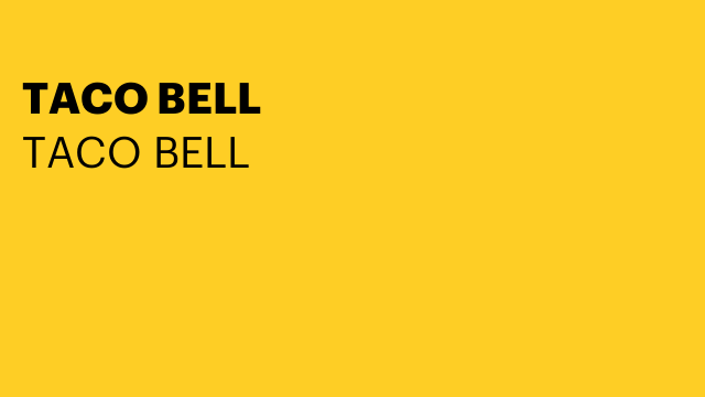 TACO BELL