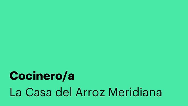 Cocinero/a