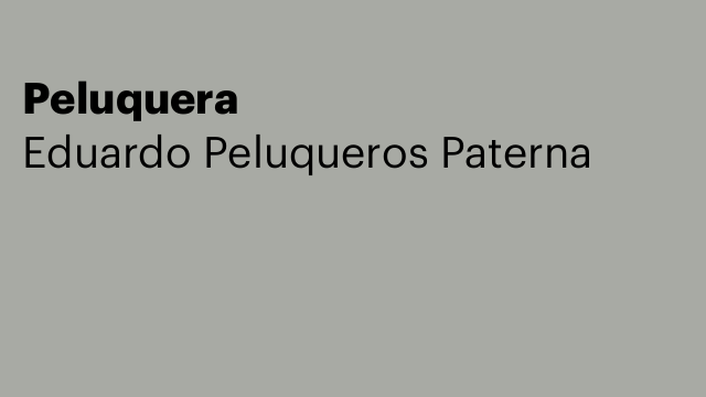 Peluquera