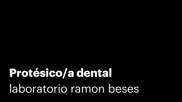 Protésico/a dental