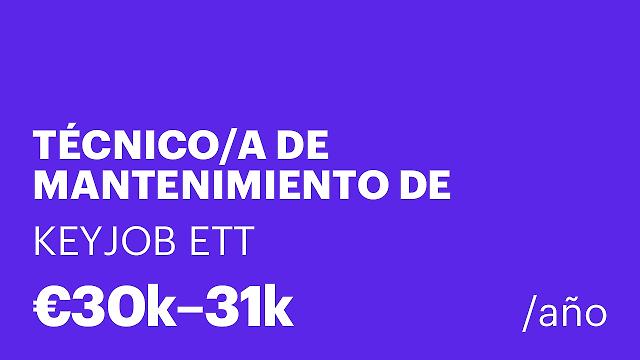 TÉCNICO/A DE MANTENIMIENTO DE ASCENSORES