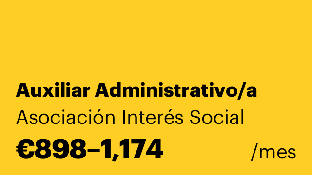 Auxiliar Administrativo/a