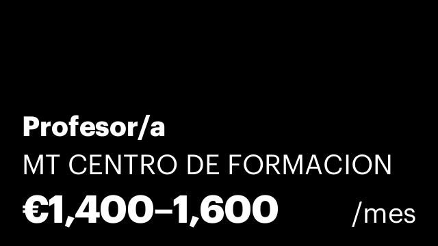 Profesor/a